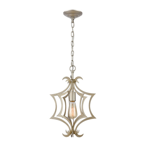 ELK Home - 12061/1 - One Light Mini Pendant - Delray - Aged Silver