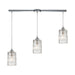 ELK Home - 17414/3L - Three Light Pendant - Ezra - Polished Chrome