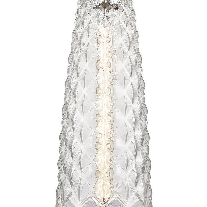 Three Light Pendant from the Glitzy collection in Polished Chrome finish