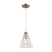 ELK Home - 21172/1 - One Light Mini Pendant - Matilda - Satin Brass