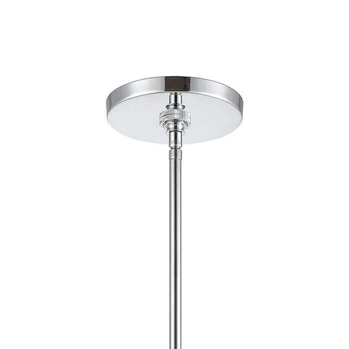 One Light Mini Pendant from the Collective collection in Polished Chrome finish