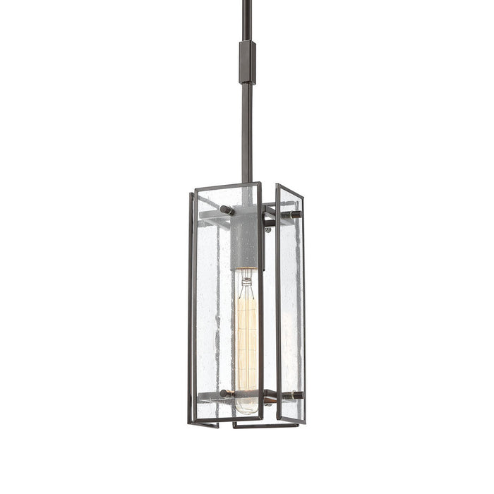 One Light Mini Pendant from the Hyde Park collection in Oil Rubbed Bronze finish