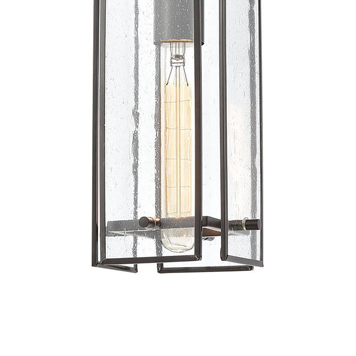 One Light Mini Pendant from the Hyde Park collection in Oil Rubbed Bronze finish