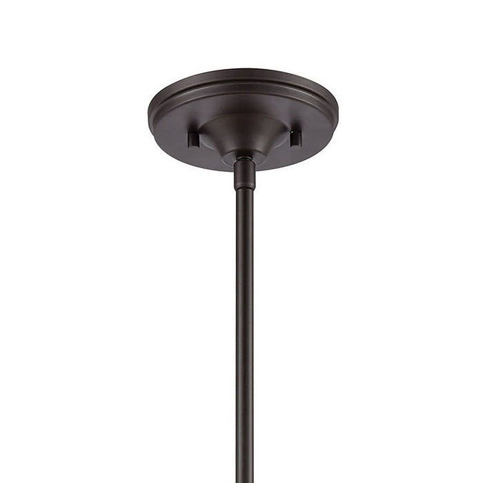 One Light Mini Pendant from the Manhattan Boutique collection in Oil Rubbed Bronze finish