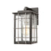 ELK Home - 46710/1 - One Light Wall Sconce - Brewster - Matte Black, Weathered Zinc, Weathered Zinc