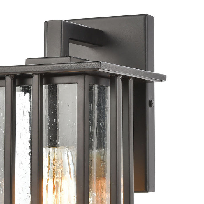 One Light Wall Sconce from the Radnor collection in Matte Black finish