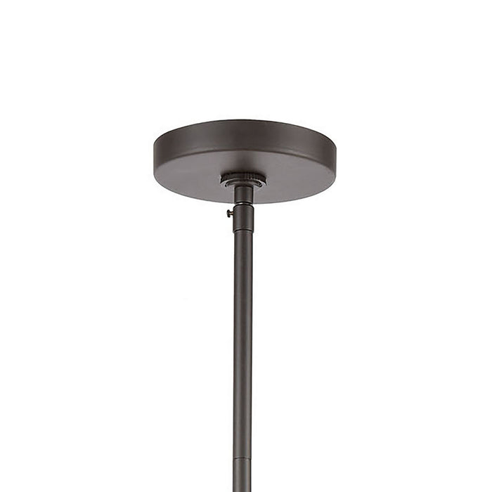 Three Light Pendant from the Fairfax collection in Oil Rubbed Bronze finish