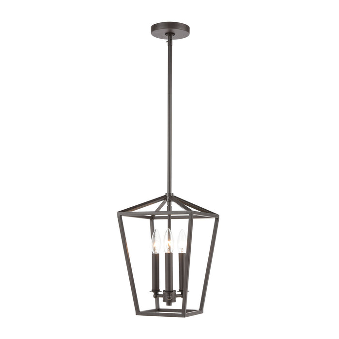 ELK Home - 57214/3 - Three Light Pendant - Fairfax - Oil Rubbed Bronze