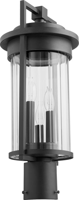 Quorum - 7217-3-69 - Three Light Post Mount - Dimas - Noir