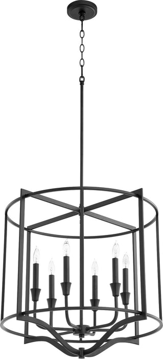 Quorum - 6414-6-69 - Six Light Nook - Marquee - Noir