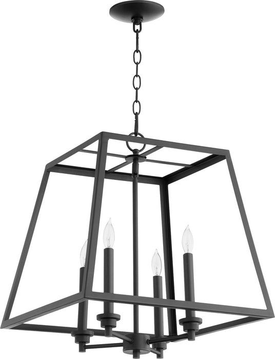 Quorum - 676-4-69 - Four Light Pendant - Noir