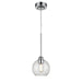 DVI Lighting - DVP34721CH-CL - One Light Mini-Pendant - Andromeda - Chrome w/ Clear Glass