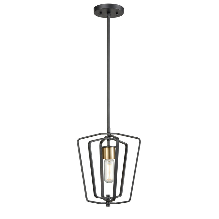 DVI Lighting - DVP41321MF+GR - One Light Mini-Pendant - Inuvik - Multiple Finishes/Graphite