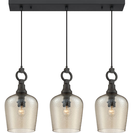 Quoizel - CKKD331WT - Three Light Island Chandelier - Kendrick - Western Bronze