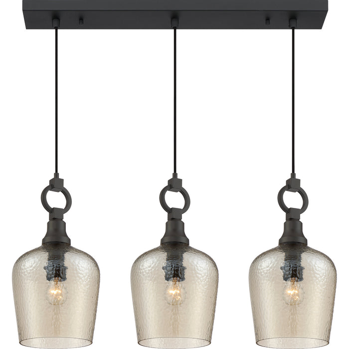 Quoizel - CKKD331WT - Three Light Island Chandelier - Kendrick - Western Bronze