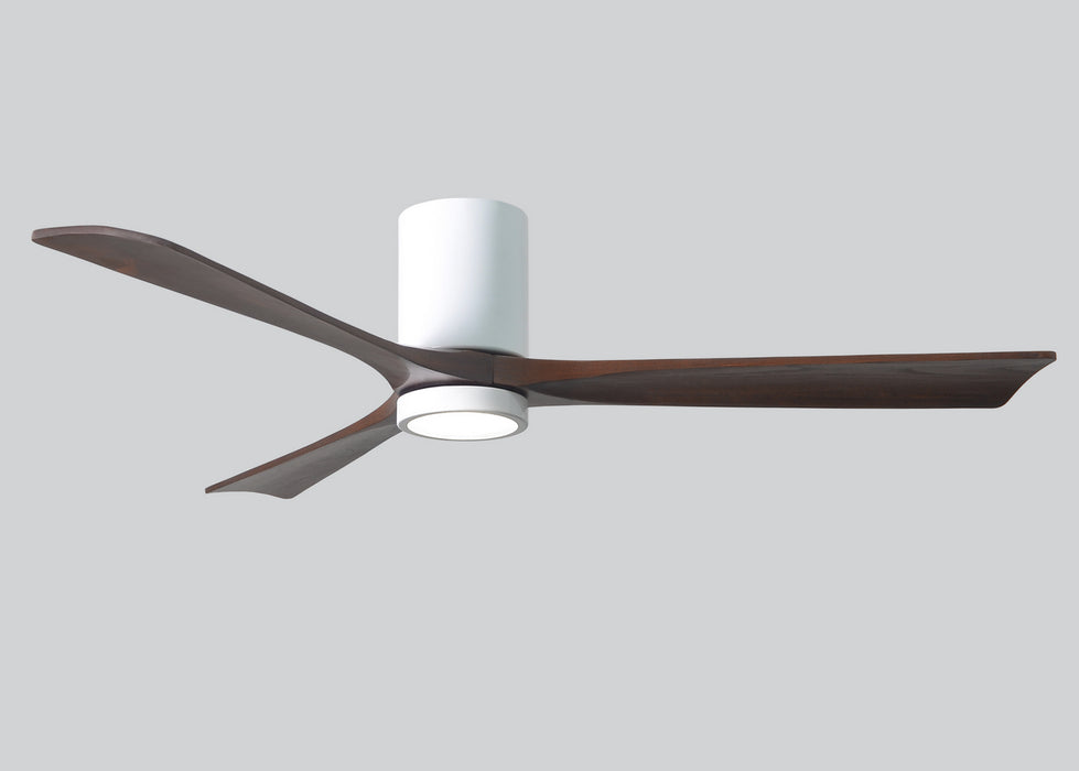 60``Ceiling Fan from the Irene collection in Gloss White finish