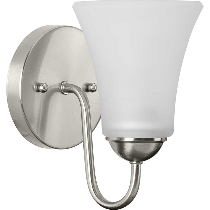 Progress Lighting - P300233-009 - One Light Bath & Vanity - Classic - Brushed Nickel