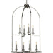 Progress Lighting - P500122-104 - Eight Light Foyer Pendant - Seneca - Polished Nickel