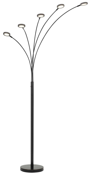 Cal Lighting - BO-2873FL-5L-DB - LED Arc Floor Lamp - Cremona - Dark Bronze