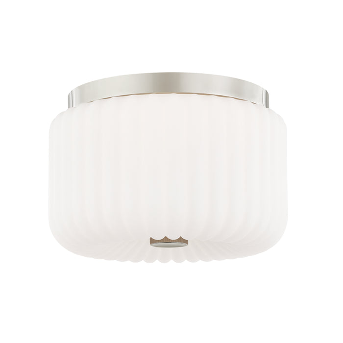 Mitzi - H340502-PN - Two Light Flush Mount - Lydia