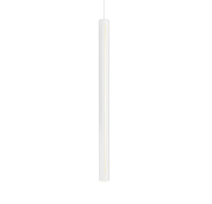 LED Pendant in White finish