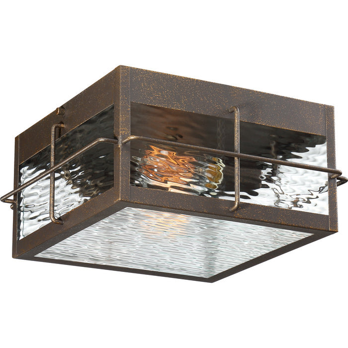 Quoizel - WAR1612GZ - Two Light Outdoor Flushmount - Ward - Gilded Bronze