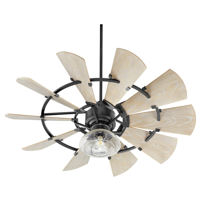 52``Patio Fan from the Windmill collection in Noir finish