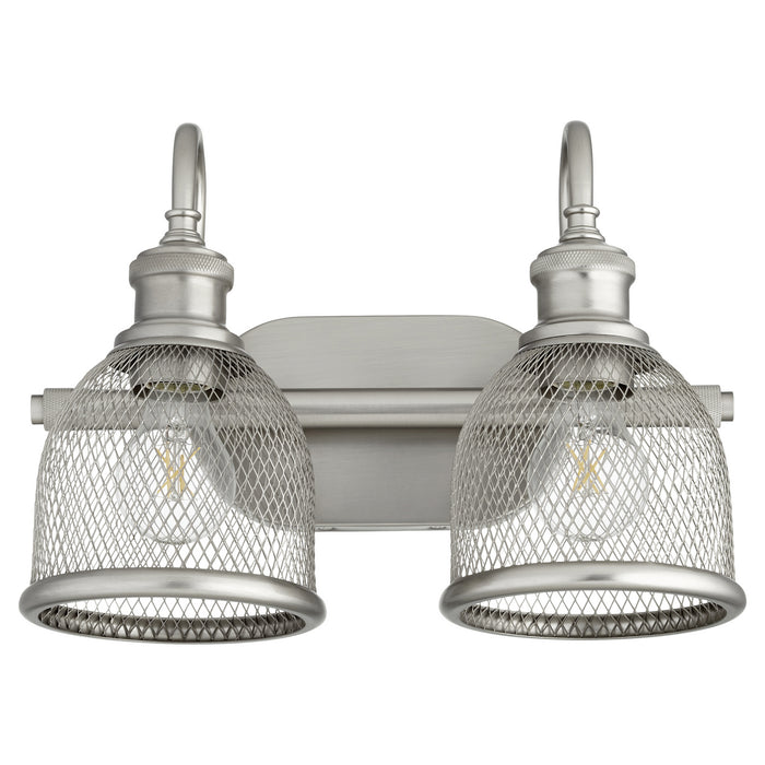 Quorum - 5212-2-65 - Two Light Vanity - Omni - Satin Nickel