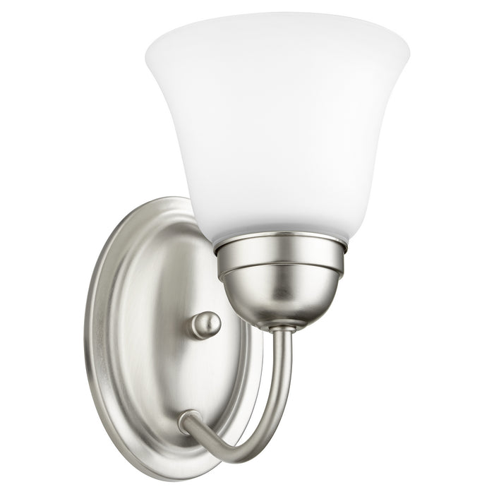 Quorum - 5404-1-65 - One Light Wall Mount - Satin Nickel