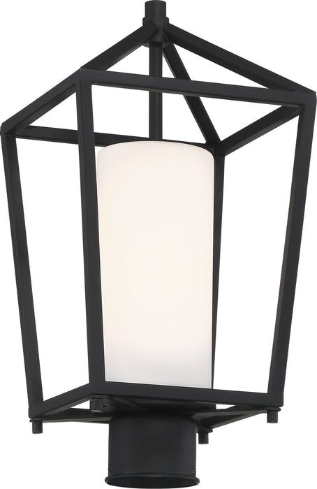 Nuvo Lighting - 60-6595 - One Light Post Lantern - Hopewell - Matte Black