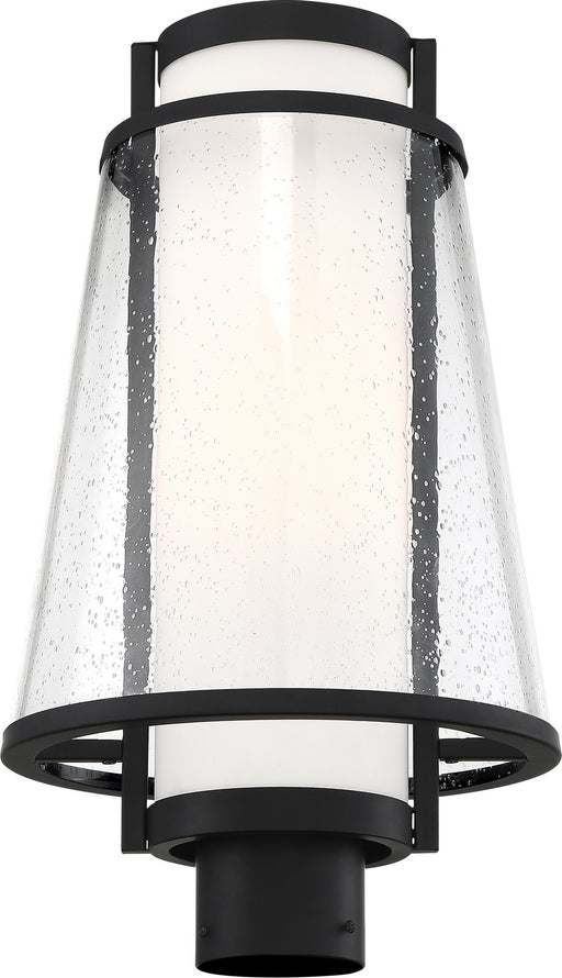 Nuvo Lighting - 60-6605 - One Light Post Lantern - Anau - Matte Black