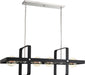 Nuvo Lighting - 60-6625 - Four Light Island Pendant - Prana - Matte Black / Brushed Nickel