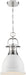 Nuvo Lighting - 60-6752 - One Light Pendant - Watson - Polished Nickel / White