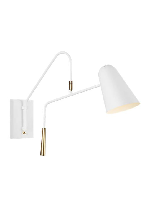 Generation Lighting - EW1041MWT - One Light Wall Sconce - SIMON - Matte White