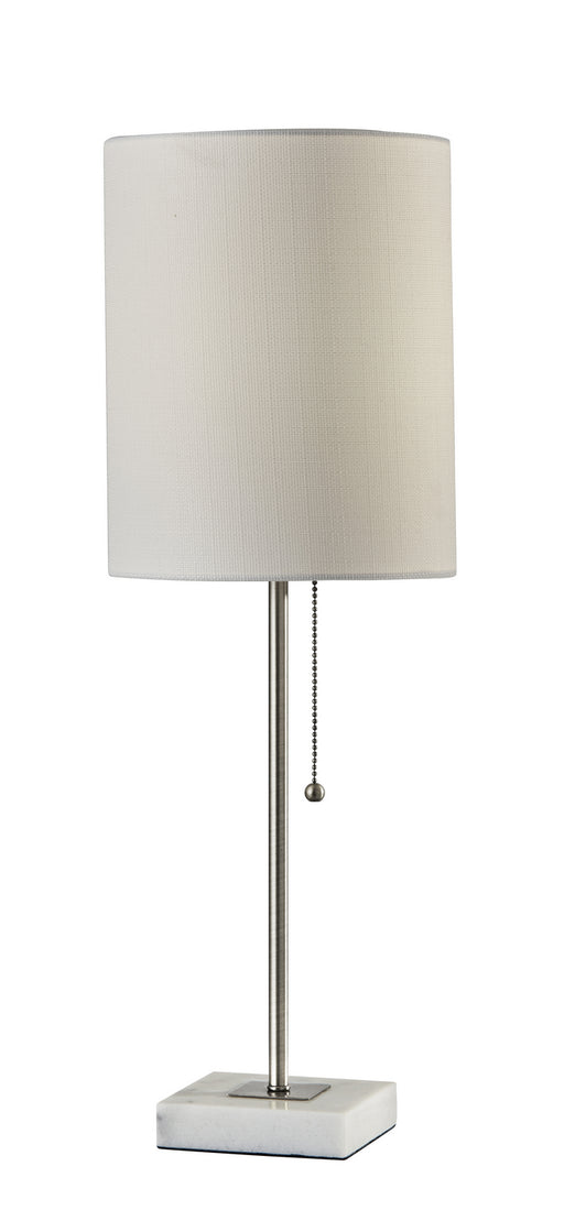 Adesso Home - 5177-22 - Table Lamp - Fiona - White Marble