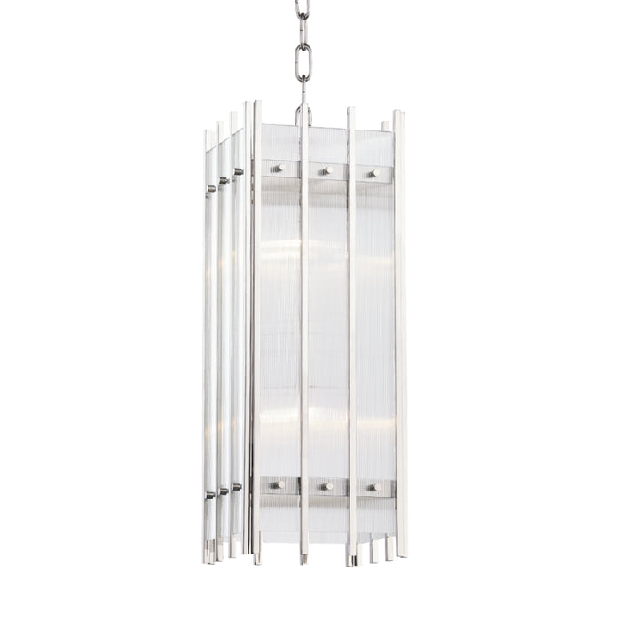 Hudson Valley - 7508-PN - Four Light Pendant - Wooster