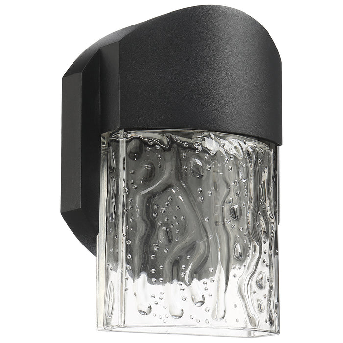 LED Wall Fixture from the Mist collection in Black finish