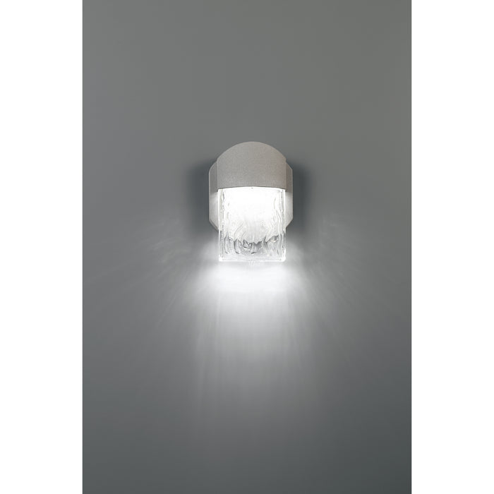 LED Wall Fixture from the Mist collection in Satin finish