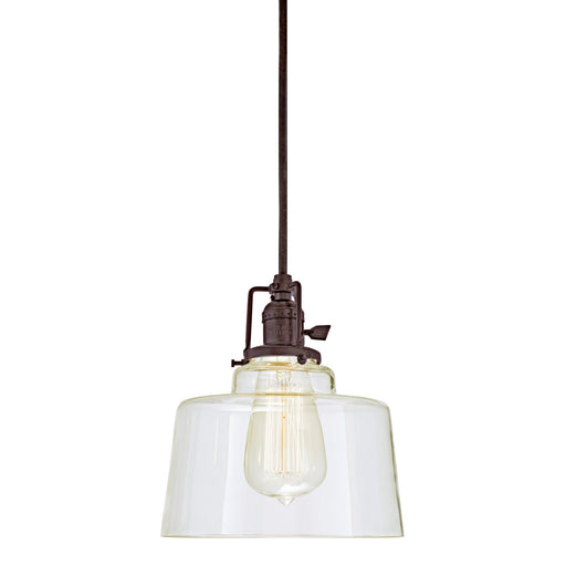 JVI Designs - 1200-08 S14 - One Light Pendant - Union Square - Oil Rubbed Bronze