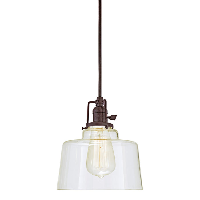 JVI Designs - 1200-08 S14 - One Light Pendant - Union Square - Oil Rubbed Bronze