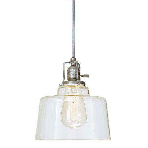 JVI Designs - 1200-17 S14 - One Light Pendant - Union Square - Satin Nickel