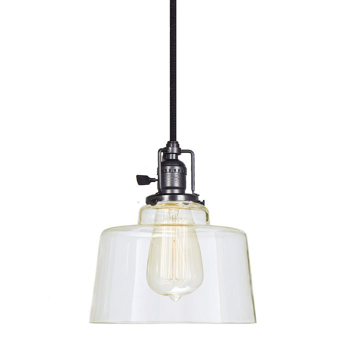 JVI Designs - 1200-18 S14 - One Light Pendant - Union Square - Gun Metal