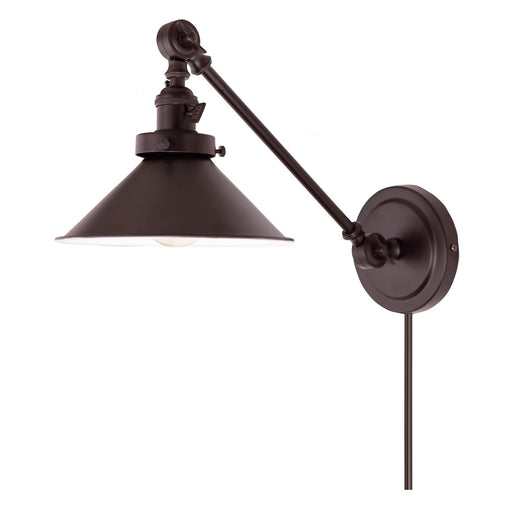 JVI Designs - 1255-08 M3 - One Light Swing Arm Wall Sconce - Soho - Oil Rubbed Bronze