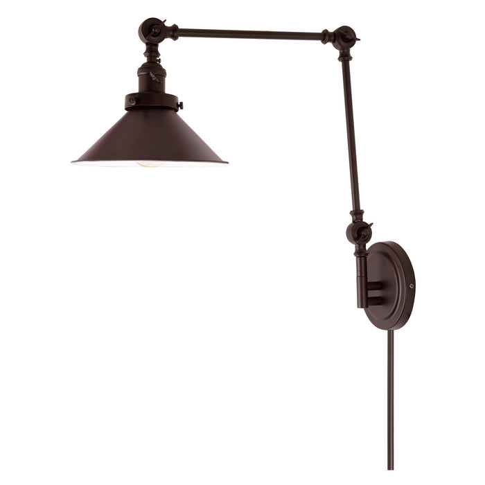 JVI Designs - 1257-08 M3 - One Light Swing Arm Wall Sconce - Soho - Oil Rubbed Bronze