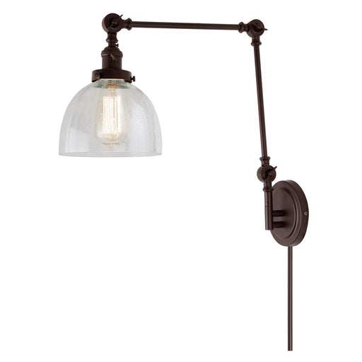 JVI Designs - 1257-08 S5-CB - One Light Swing Arm Wall Sconce - Soho - Oil Rubbed Bronze