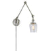 JVI Designs - 1257-15 S9 - One Light Swing Arm Wall Sconce - Soho - Polished Nickel