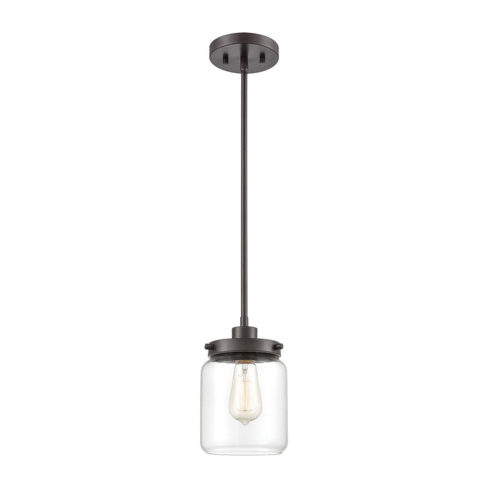 ELK Home - 85216/1 - One Light Mini Pendant - Mason - Oil Rubbed Bronze