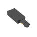 W.A.C. Lighting - LLE-BK - Track Connector - 120V Track - Black