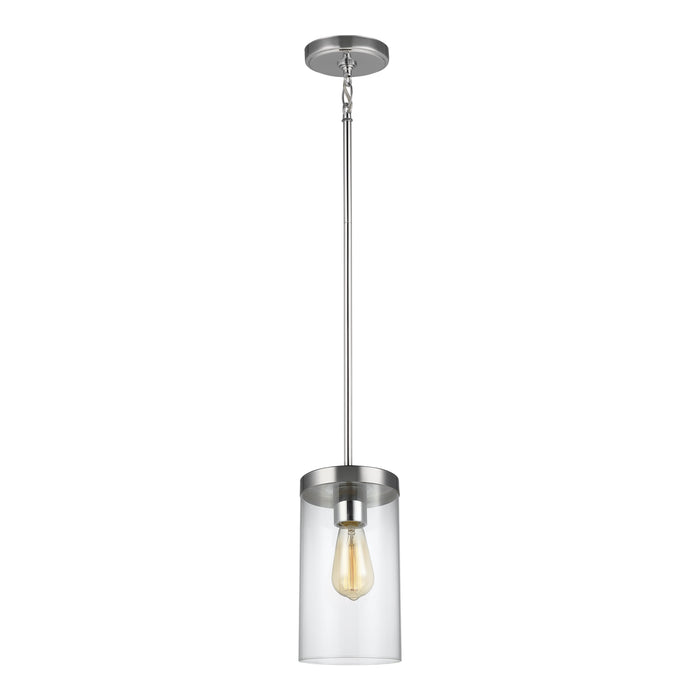 Generation Lighting - 6590301EN7-05 - One Light Pendant - Zire - Chrome