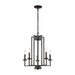 ELK Home - CN240521 - Six Light Chandelier - West End - Oil Rubbed Bronze